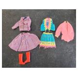 Barbie Mattel Doll Clothing And Boots Lot