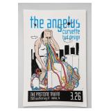 The Angels Curvette Bad Design Silkscreen Poster