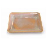 Glazed Ceramic Rectangular Tray