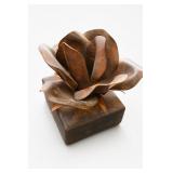 Jan Barboglio Rosa Rose-Shaped Metal Box