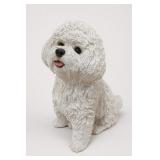 Sandicast 109 Bichon Frise Pup Clip Sculpture