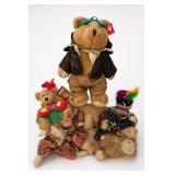 Bearland Dressed Bear Plush Bear Lot