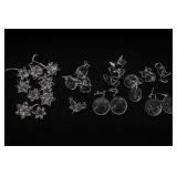 Mikasa Glass Christmas Ornament Collection