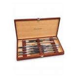 Wï¿½sthof Flatware Set with Wooden Case
