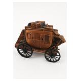 Banthrico Stagecoach Metal Coin Bank