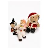Starbucks Coffee Plush Bear Set, 4 Pieces