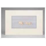 Signed Phil Sonier Moments from Nature 1994 Print