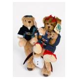 Herrington Teddy Bears 2002 Hard Rock Cafe Lot 2pc