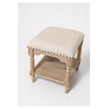 Hobby Lobby Upholstered Nailhead Accent Stool