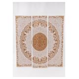 3-Piece Ornate Floral Wall Art Set
