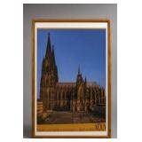 Framed Cologne Cathedral Poster