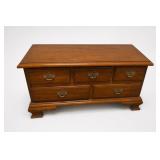Cedar-Lined Blanket Chest With Drawers