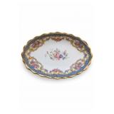 Imperia Limoges Floral Gold Trimmed Porcelain Dish