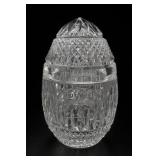 Shannon Crystal Covered Egg Box With Lid