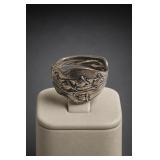 Sterling Silver Floral Ring