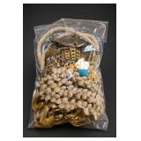 Assorted Costume Jewelry And Shell Beads Lot