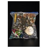Costume Jewelry Lot, Beads & Accessories