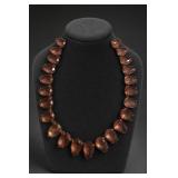 J Crew Gold-Tone Teardrop Stone Necklace