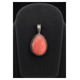 Sterling Silver Teardrop Pendant