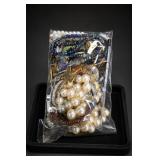 Assorted Jewelry Lot Pearls Beads Charms