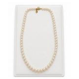 14K Gold Pearl Necklace