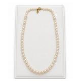 14K Gold Pearl Necklace