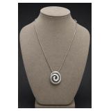 Brighton Spiral Pendant Necklace