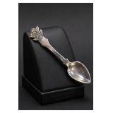 Sterling Silver Eagle Spoon Brooch Pin