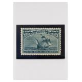 1893 U.S. #232 Flag Ship Of Columbus Stamp
