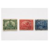 1920 Pilgrim Tercentenary Scott 548-550 Used Set