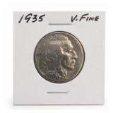 1935 Buffalo Nickel, Very Fine