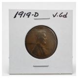 1919-D Lincoln Wheat Cent