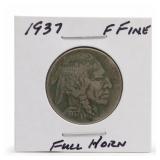 1937 Buffalo Nickel, Fine