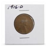1916-D Lincoln Wheat Cent