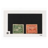 Hawaii One Cent & Two Cents Stamp Pair