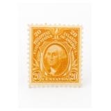 Philippines 1917 20c George Washington Stamp