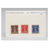 1948 Philippines MacArthur Set (3), 4/6/16c