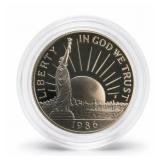 1986 Statue Of Liberty Proof Half Dollar