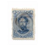 Hawaii 5-Cent #39 1882 King Kalakaua Stamp
