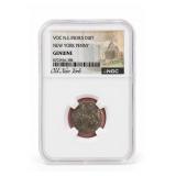 VOC N.E. Indies Duit, Genuine NGC