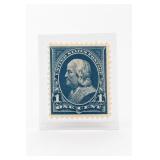 1895 U.S. #264 One Cent Blue Watermarked Stamp