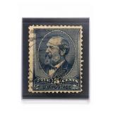 1888 U.S. #216 James A. Garfield 5c Indigo Stamp