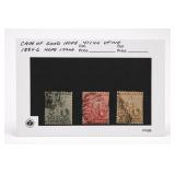 Cape Of Good Hope 1854-6 Three-Stamp Set