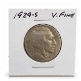 1929-S Buffalo Nickel, Very Fine