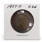 1927-D Lincoln Wheat Cent