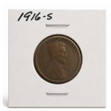 1916 Wheat Cent