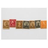 U.S. Mint Set of 7 Never-Hinged Stamps