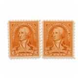 1932 U.S. #711 Washington 6Â¢ Mint Pair