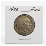 1925 Buffalo Nickel, Fine