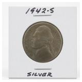 1942-S Jefferson War Nickel